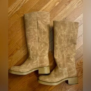 Steve Madden Light Brown Heeled Boots